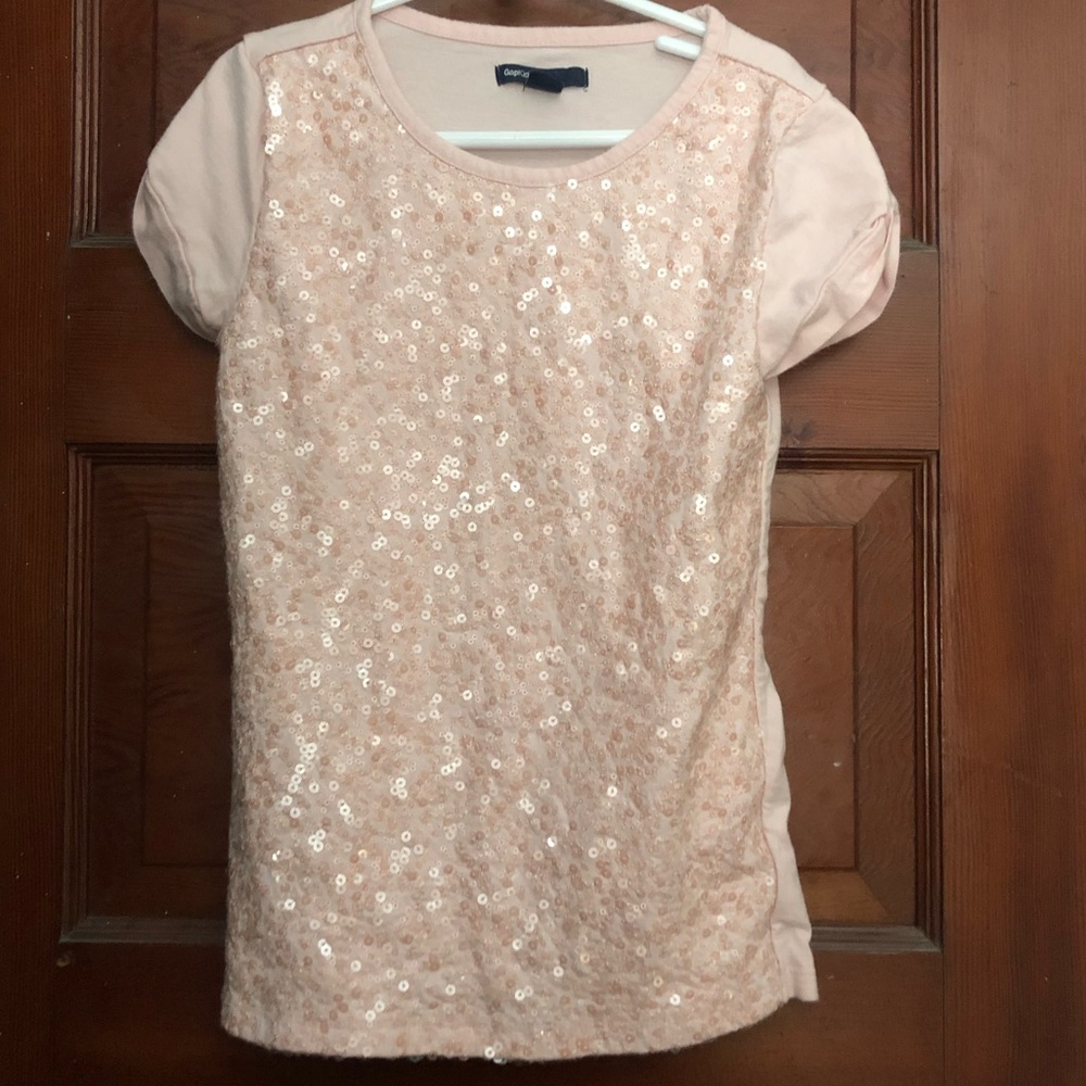 Gap kids sequin shirt
